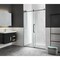 Anzzi Madam 60" x 76" Frameless Sliding Shower Door, Matte Black and Handle SD-AZ13-02MB - alternate 6